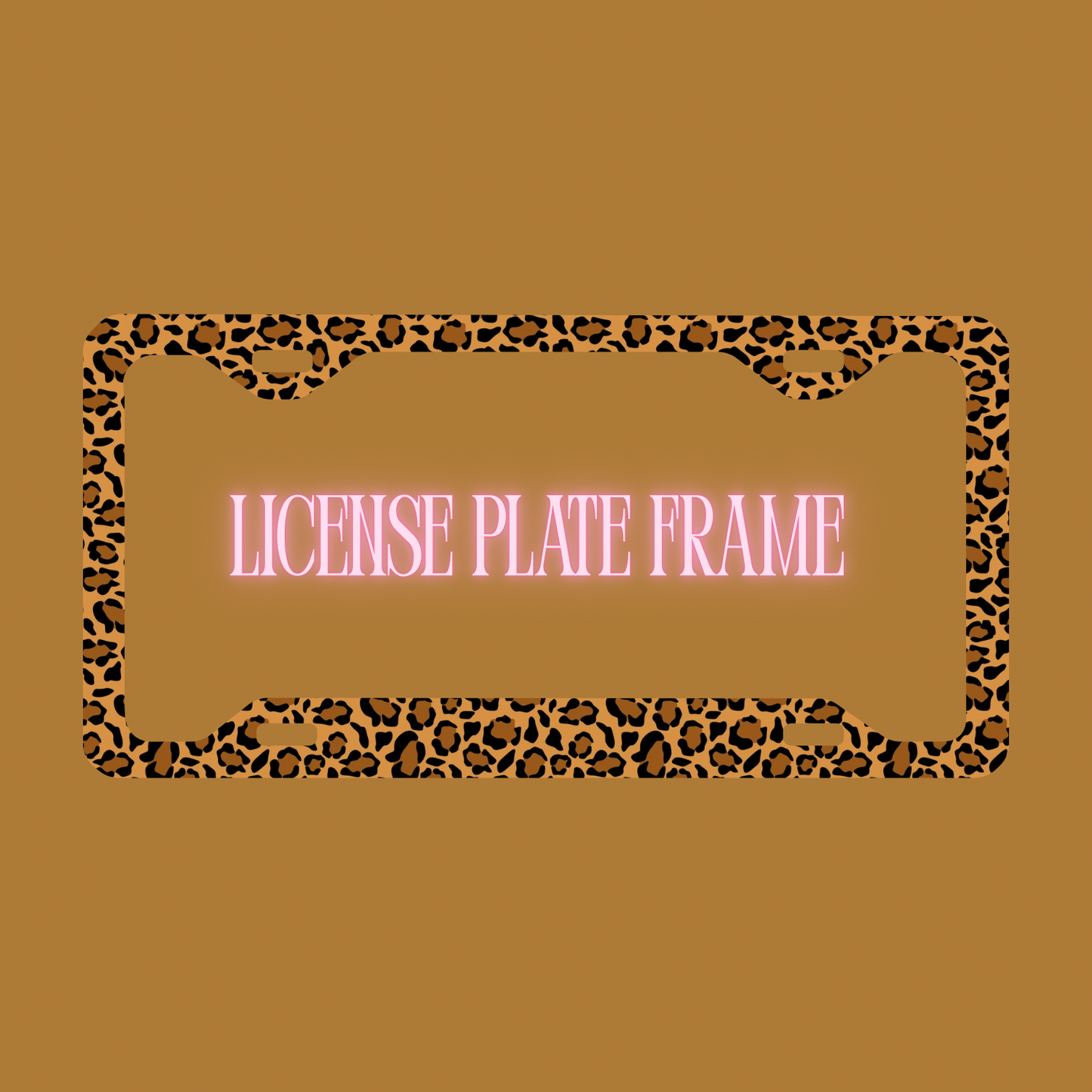Cheetah License Frame