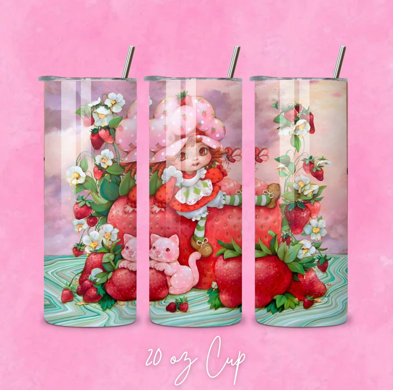 Strawberry Tumbler