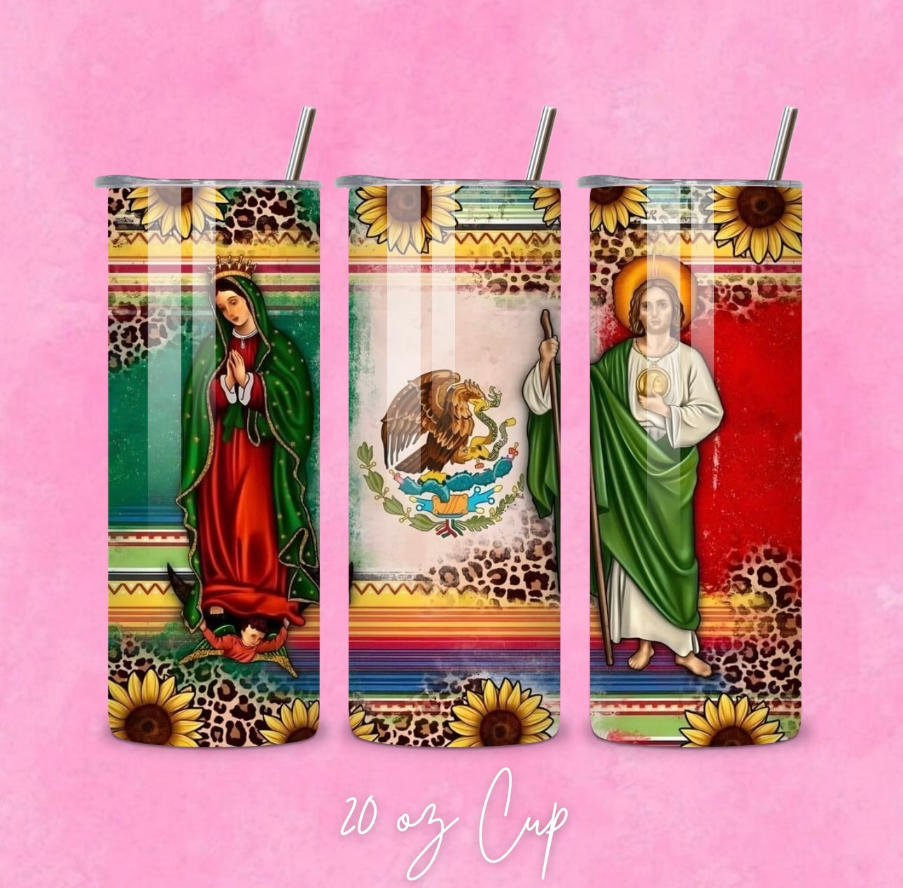 San Judas/Virgencita Tumbler