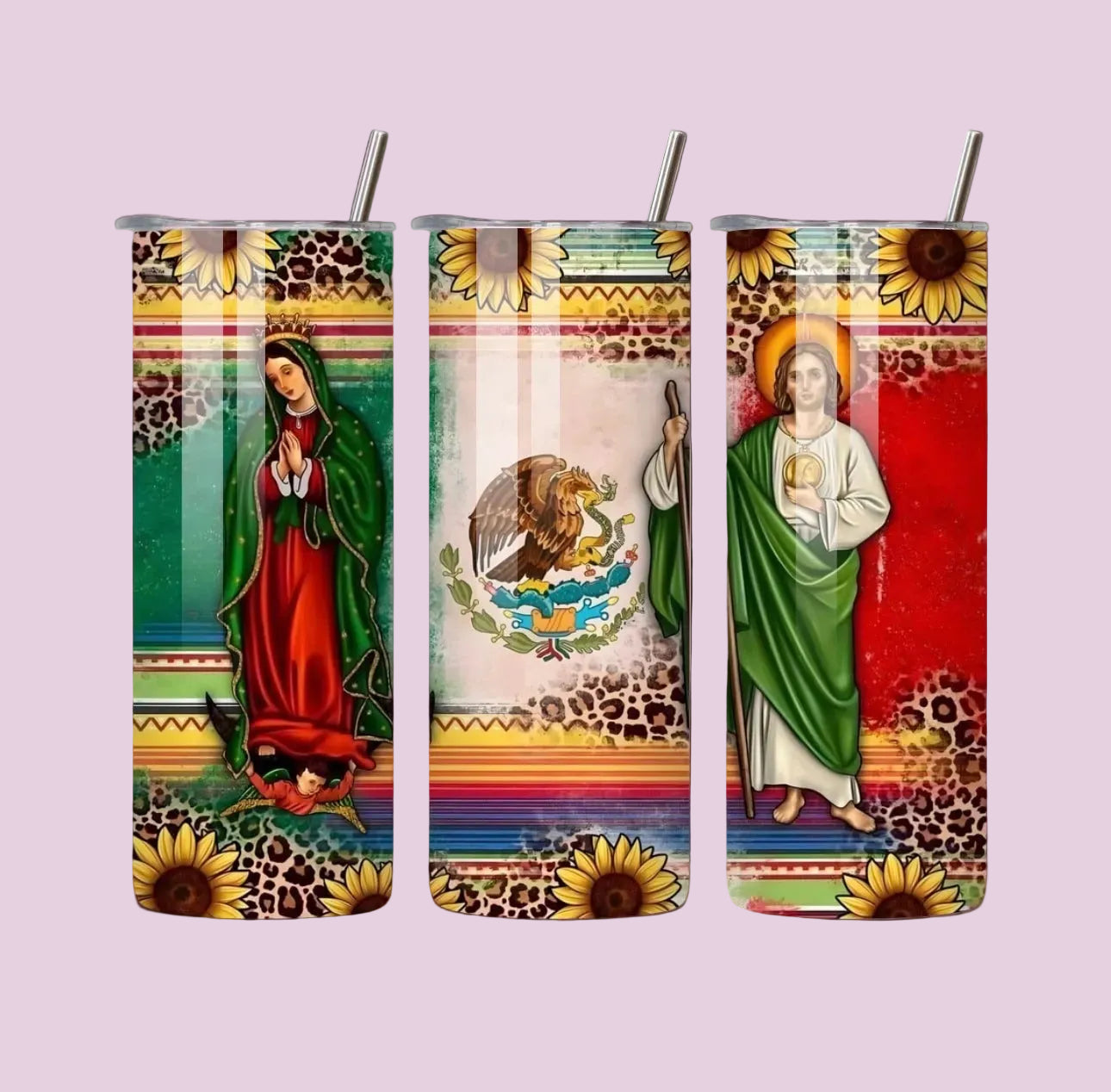 San Judas/Virgencita Tumbler