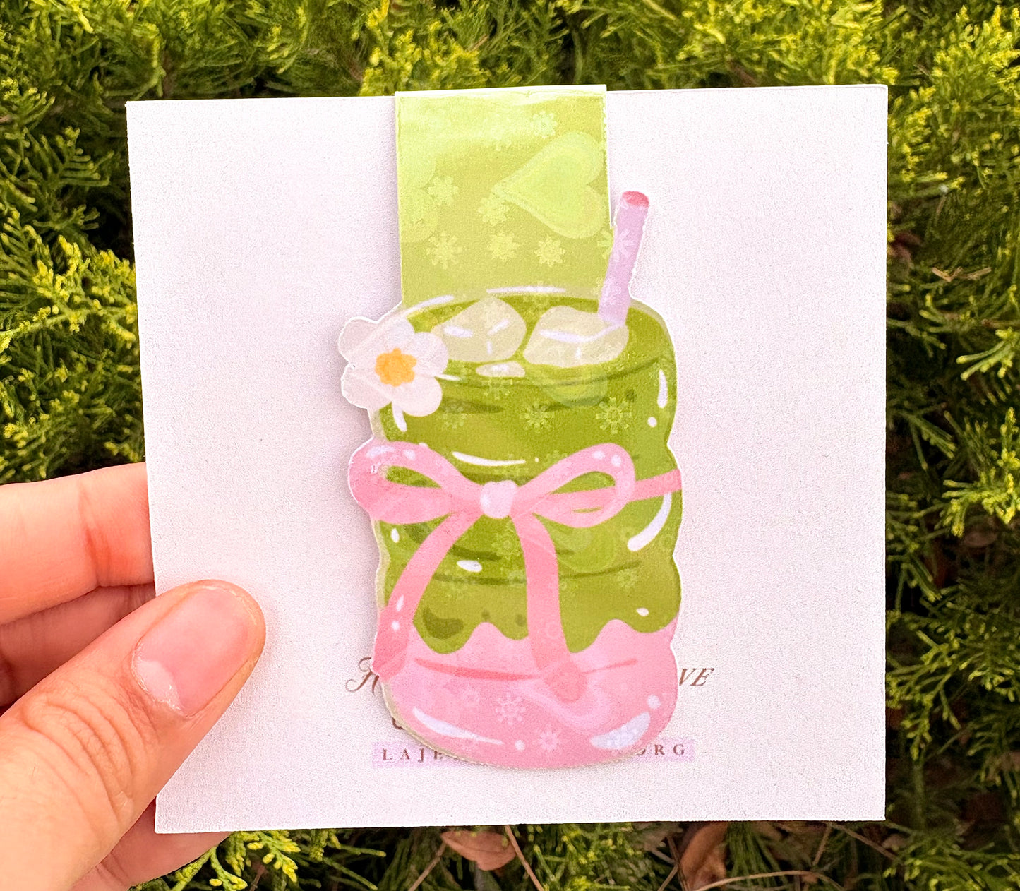 Matcha Bookmark