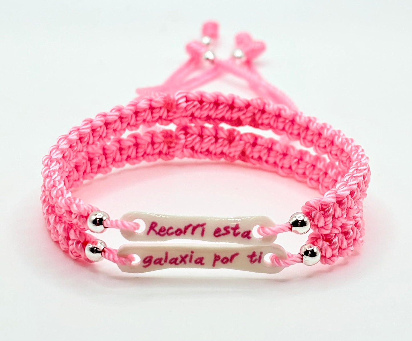 Pink Recorri Esta Galaxia Por Ti Bracelets