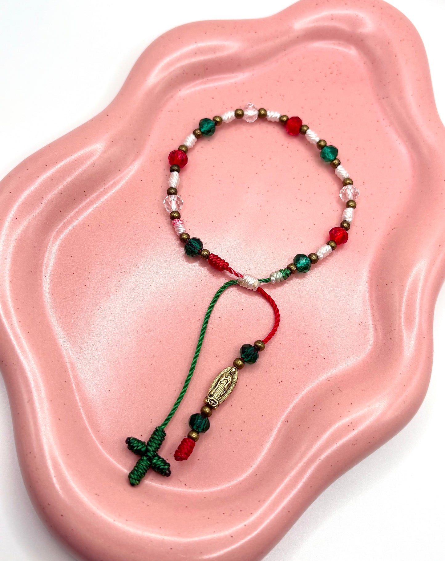 Antique Gold Virgencita Bracelet