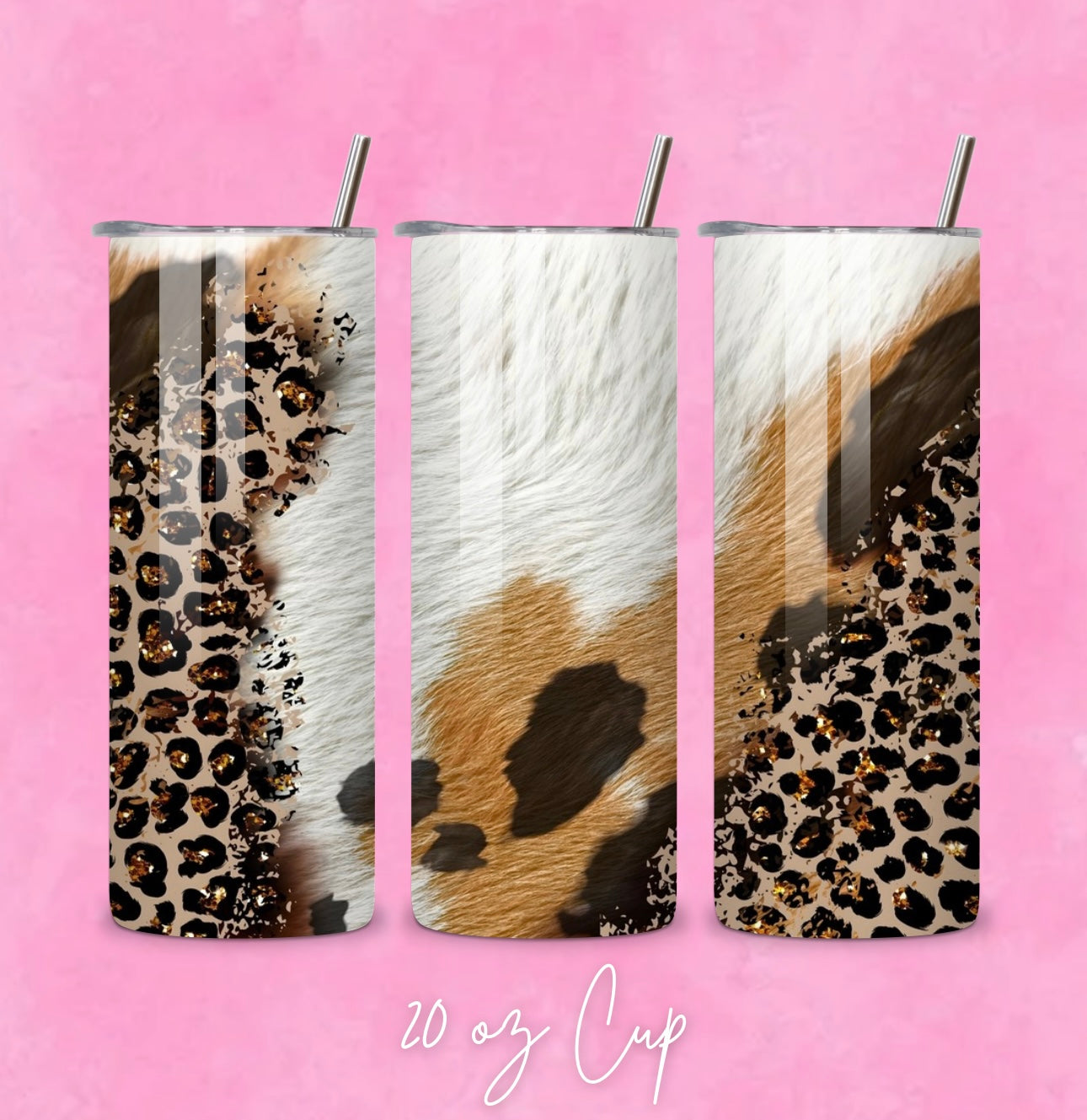 Animal Print Tumbler