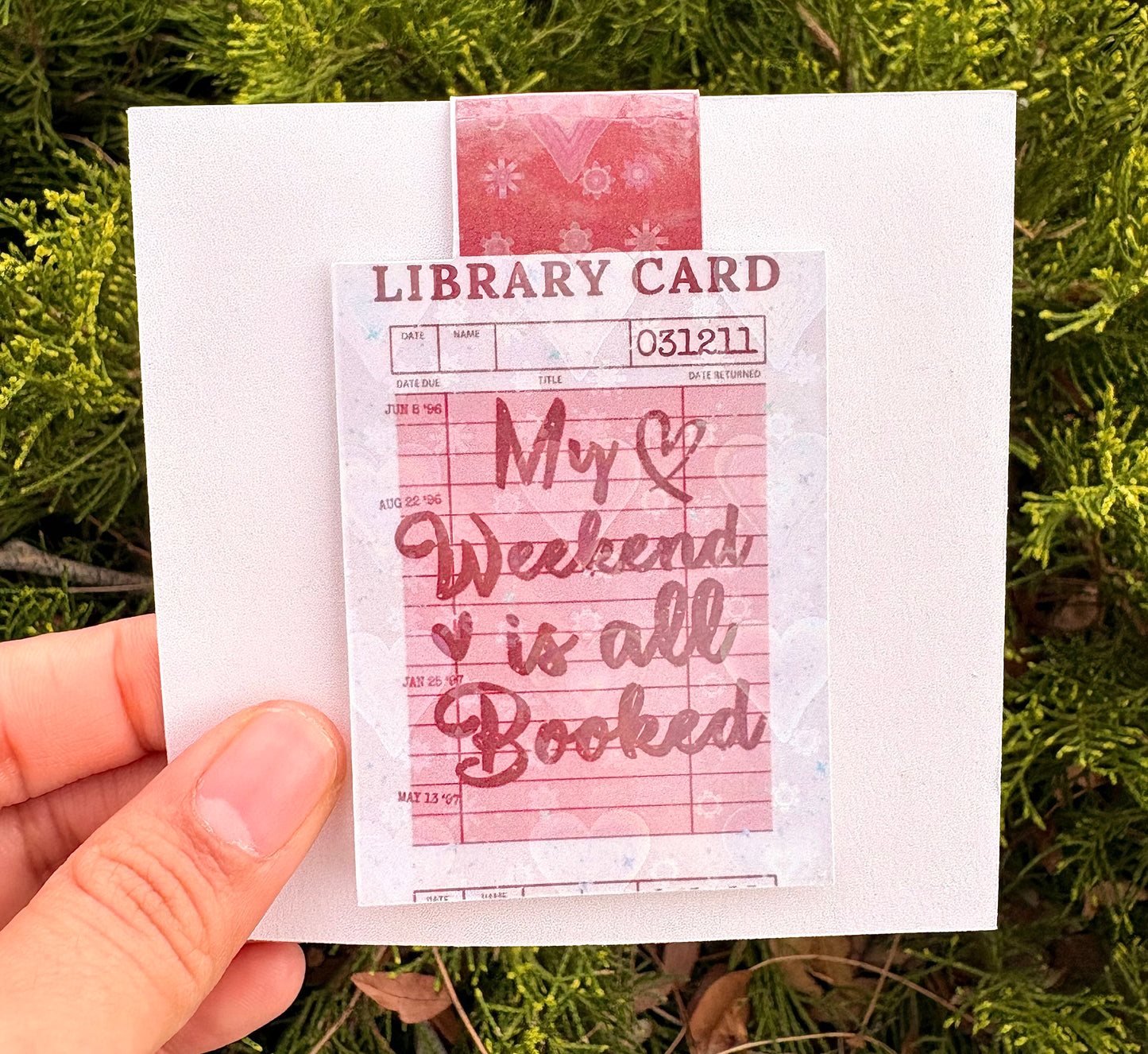 My Weekend Bookmark