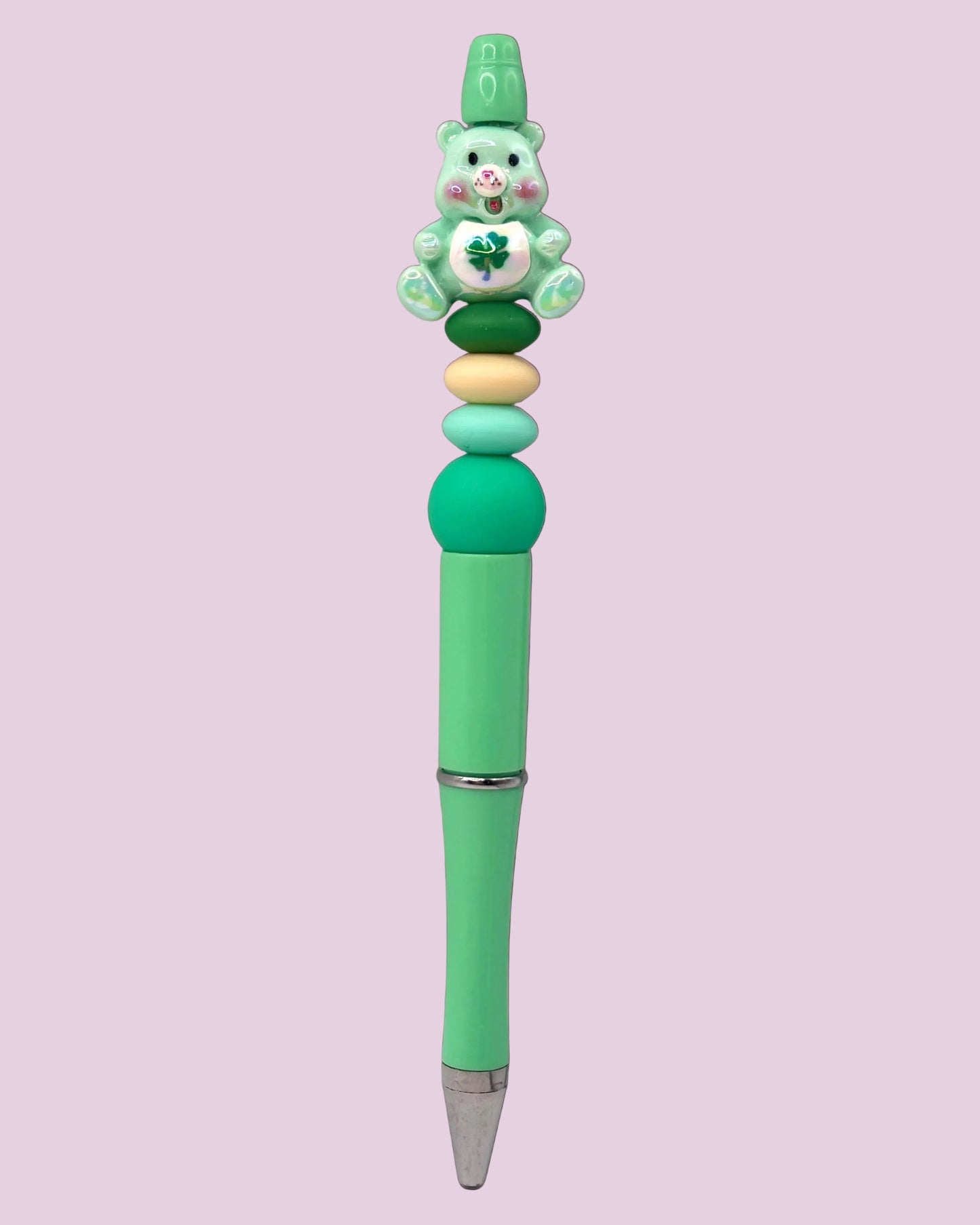 Mint Green Bear Pen