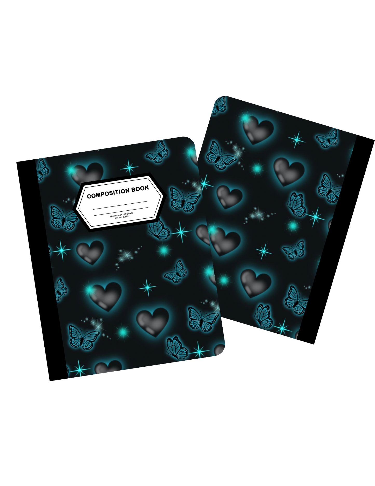 Butterfly/Heart Notebook