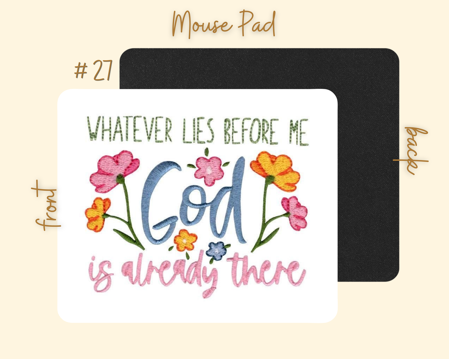 God Mousepad