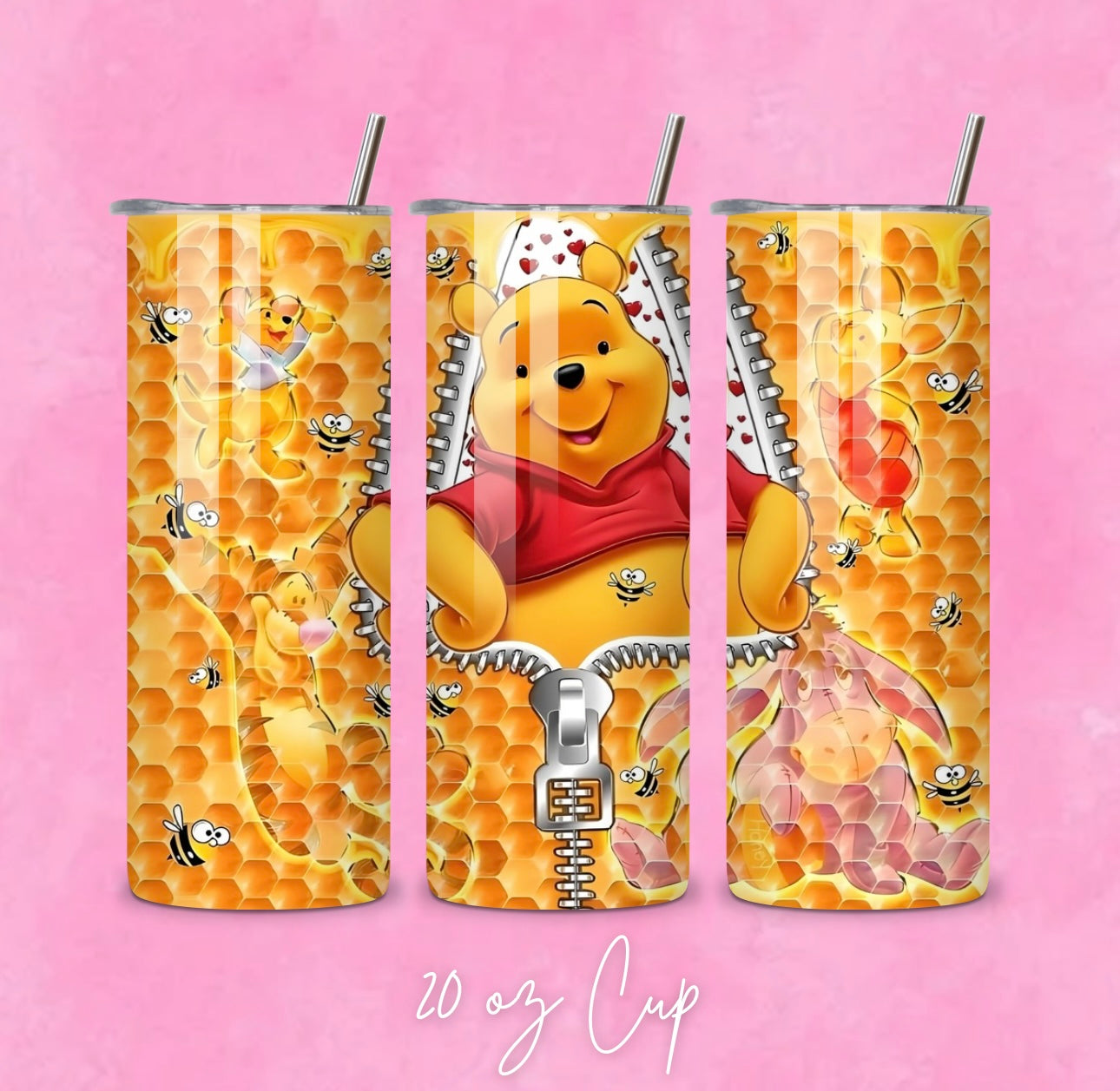 Yellow Bear Tumbler