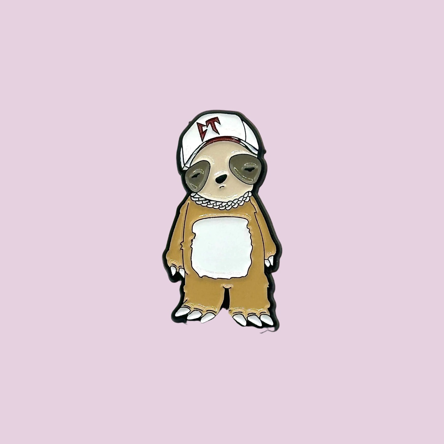 CT Sloth Hat Pin