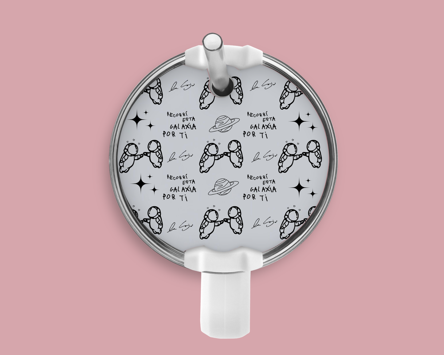 Black Ivan Cornejo Tumbler Plate