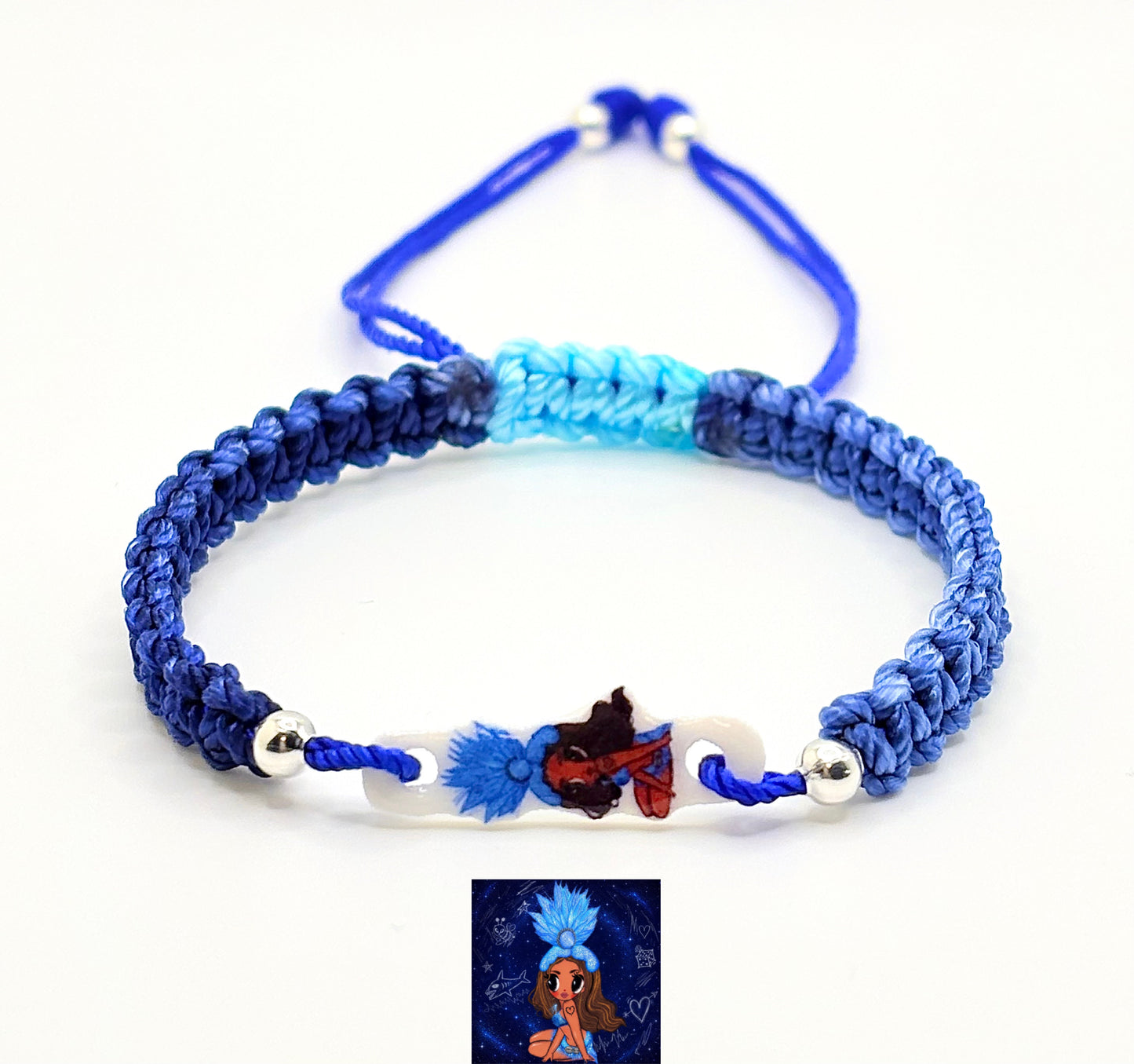 Blue Karol G Bracelet