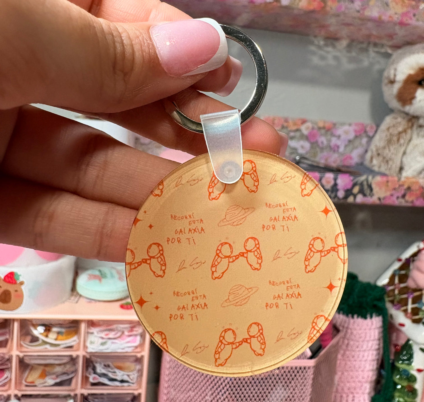 Orange Ivan Cornejo Keychain