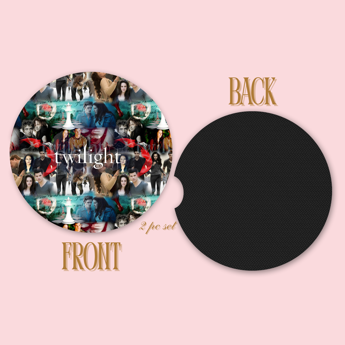 Vampire Car Coasters