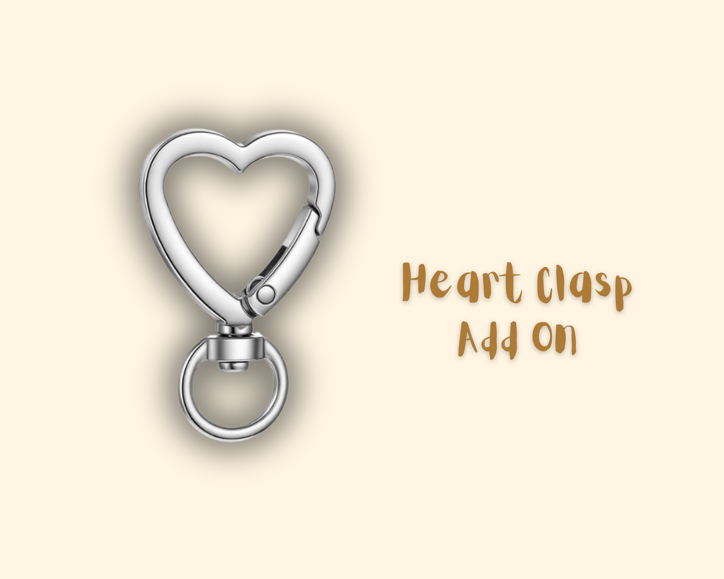 Heart Clasp Add On