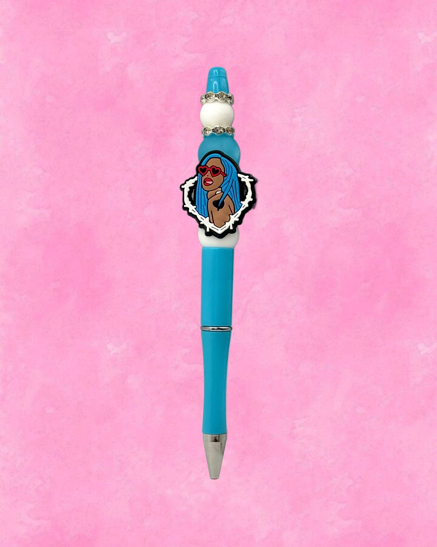 Blue Karol G Pen