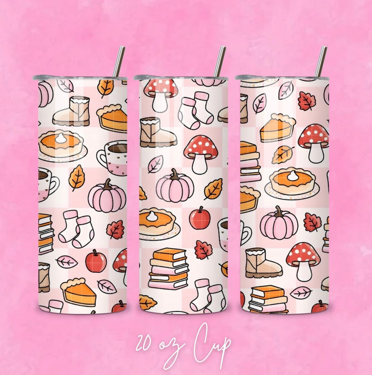Cute Fall Tumbler