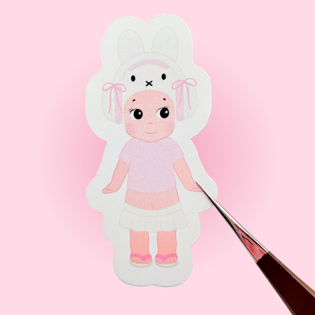Coquette Angel Sticker
