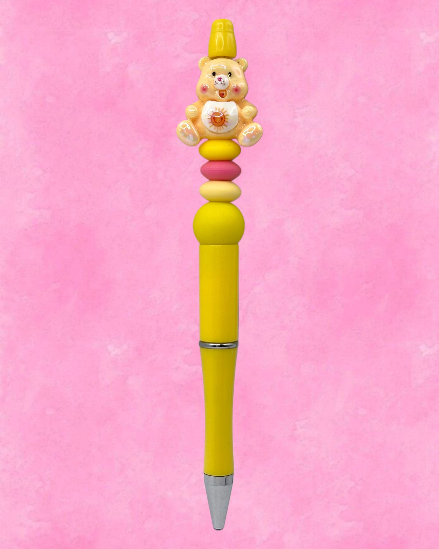Yellow Care Bear Pen