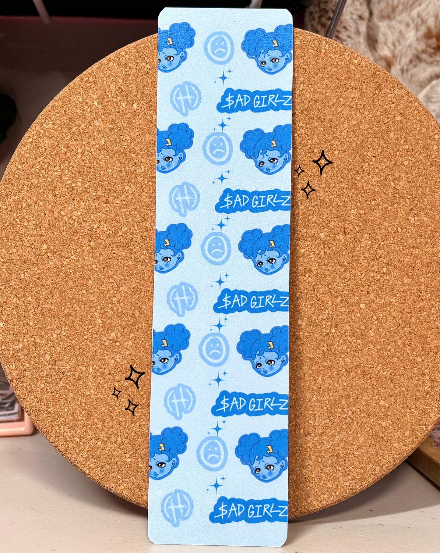 Blue Sad Girlz Bookmark