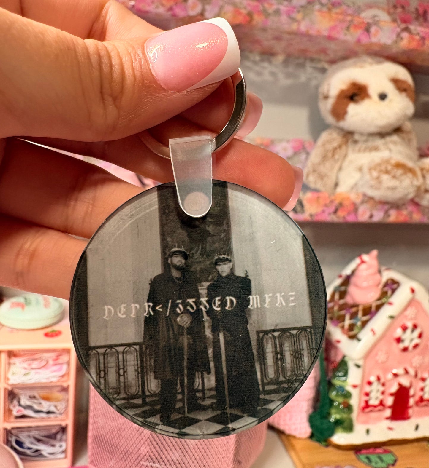 Depressed Mfkz Keychain