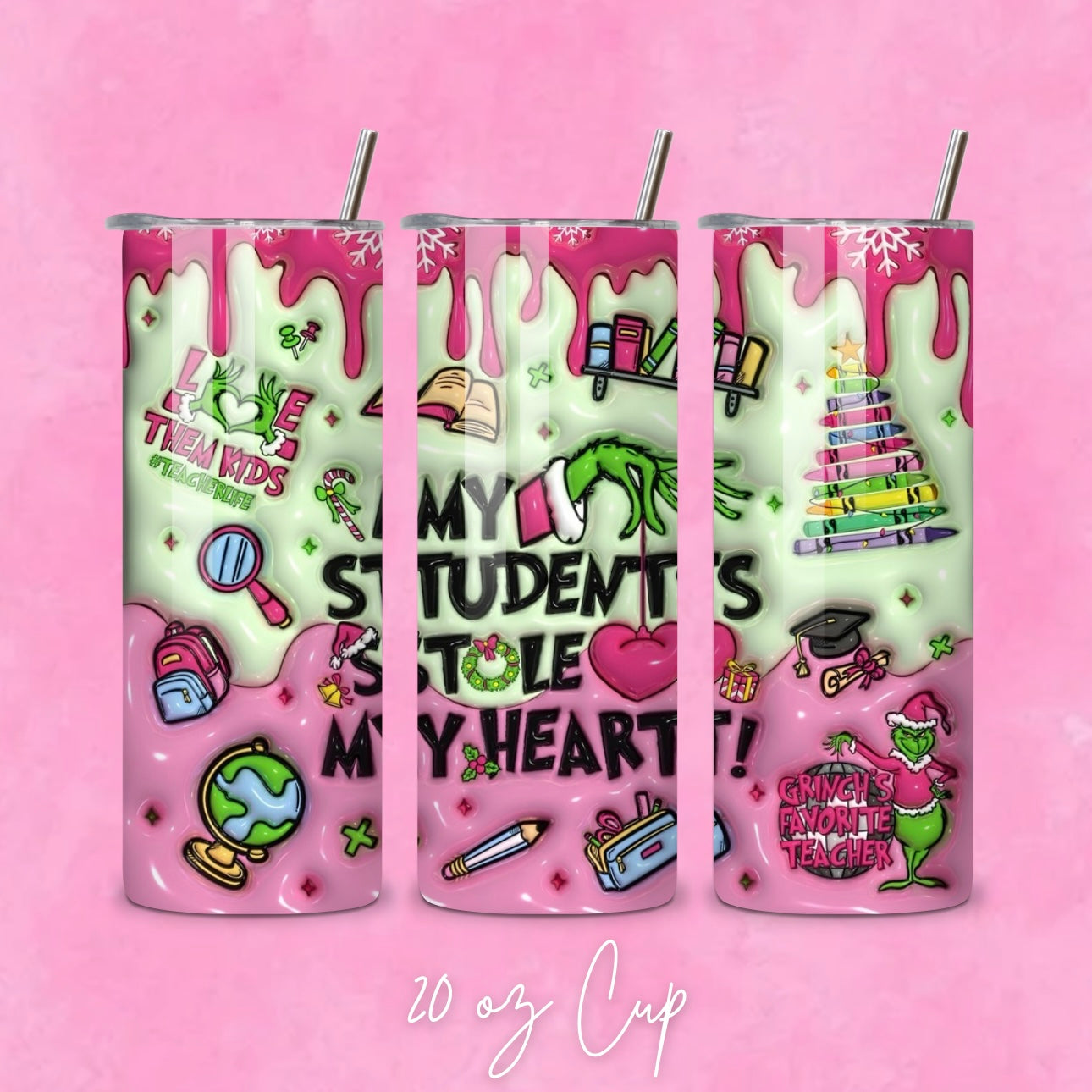 Teacher Christmas Tumbler