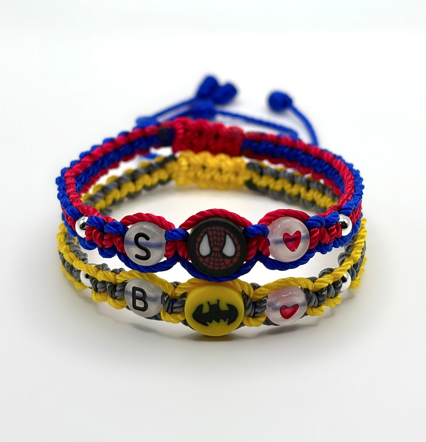 Batman x Spiderman Bracelets