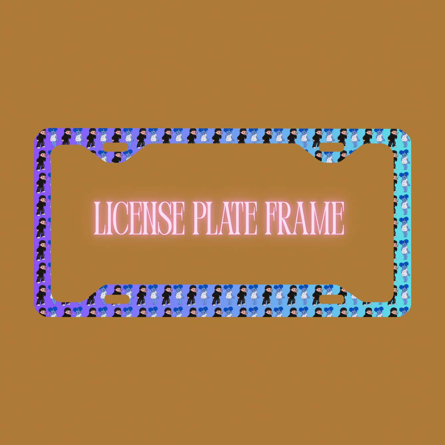 Sad Boyz X Sad Girlz License Frame
