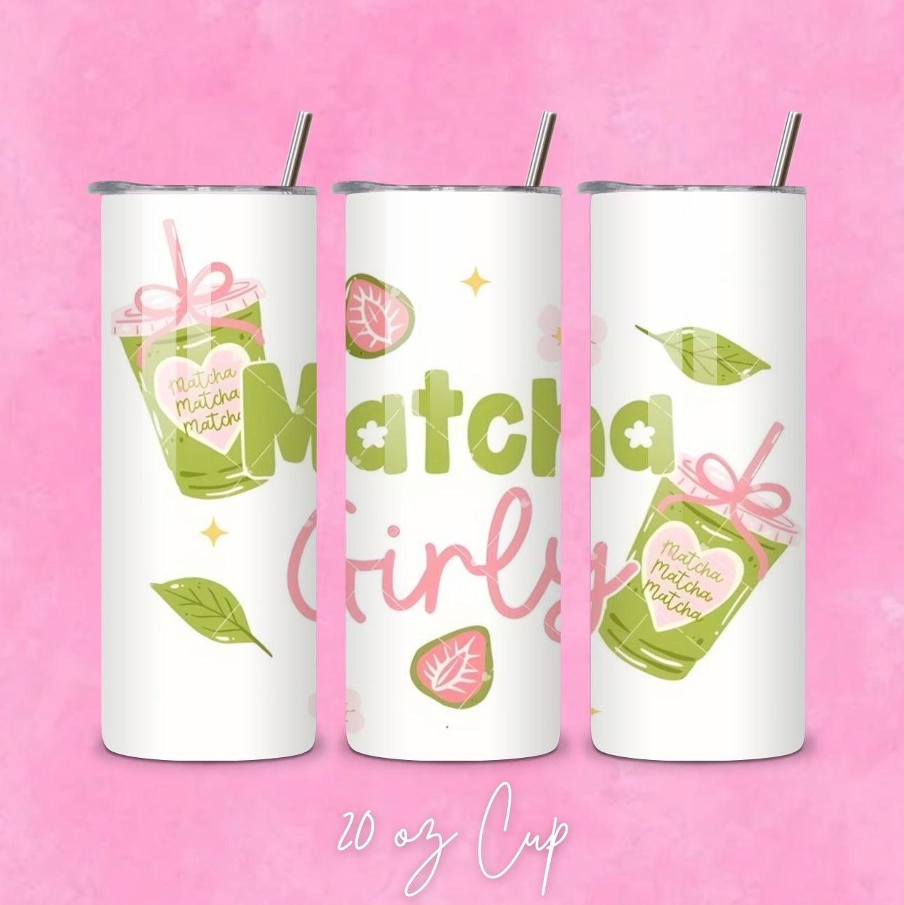 Matcha Girly Tumbler