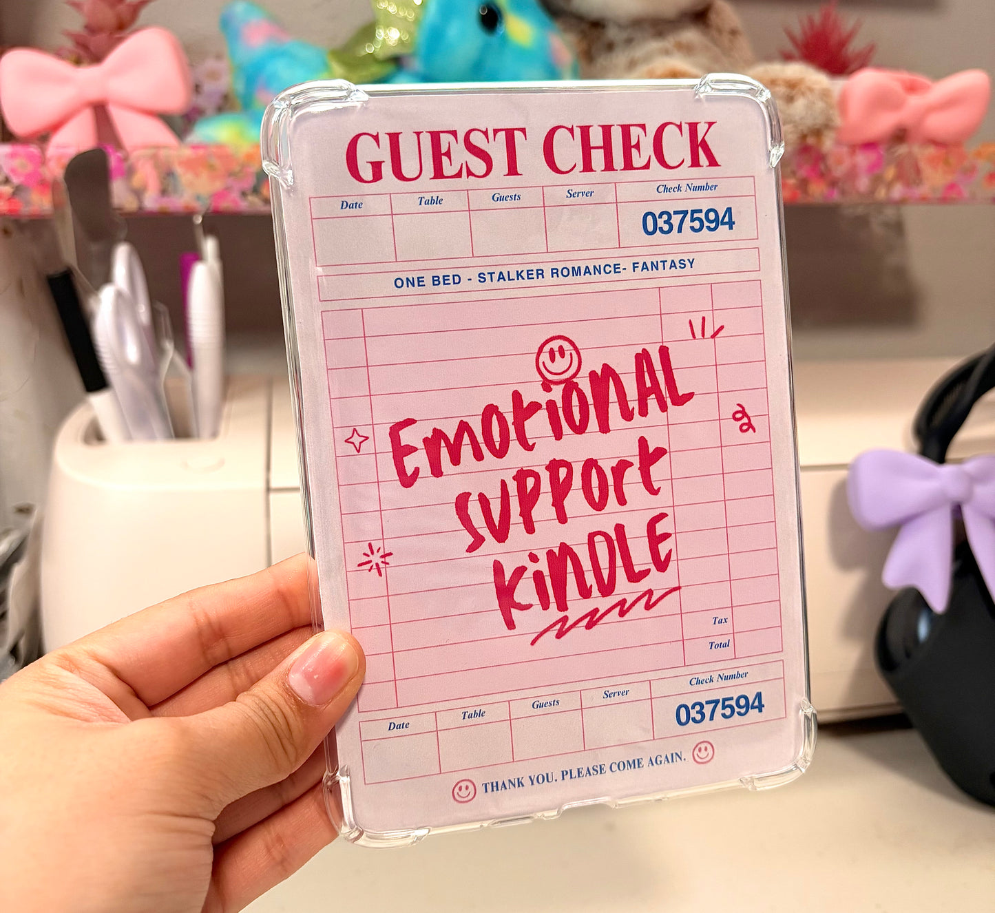 Emotional Support Kindle Insert
