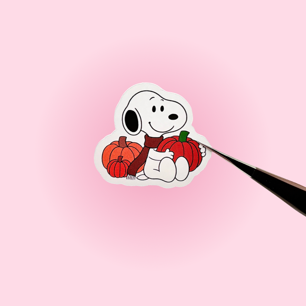 Fall Dog Sticker