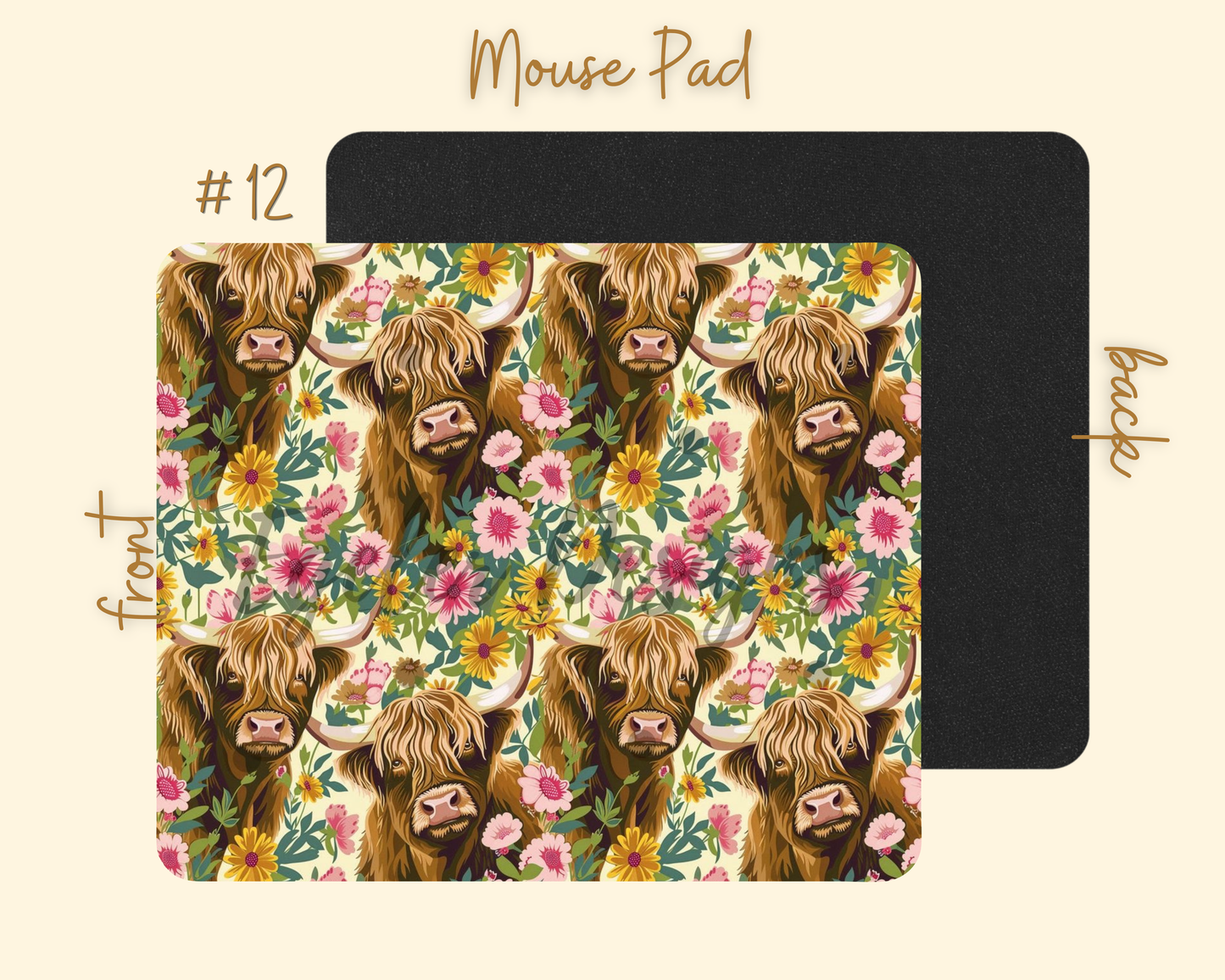 Cow Mousepad
