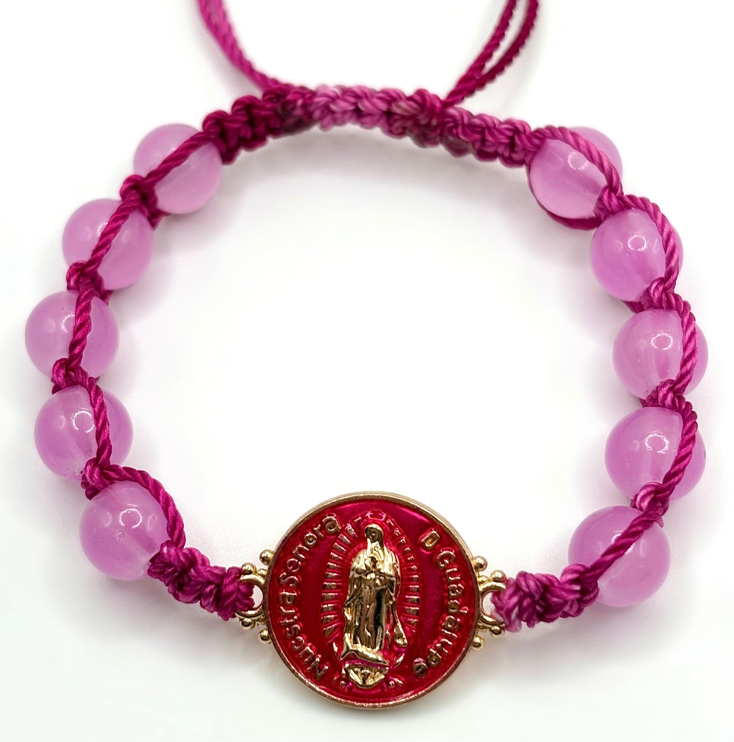 Pink Virgencita Bracelet