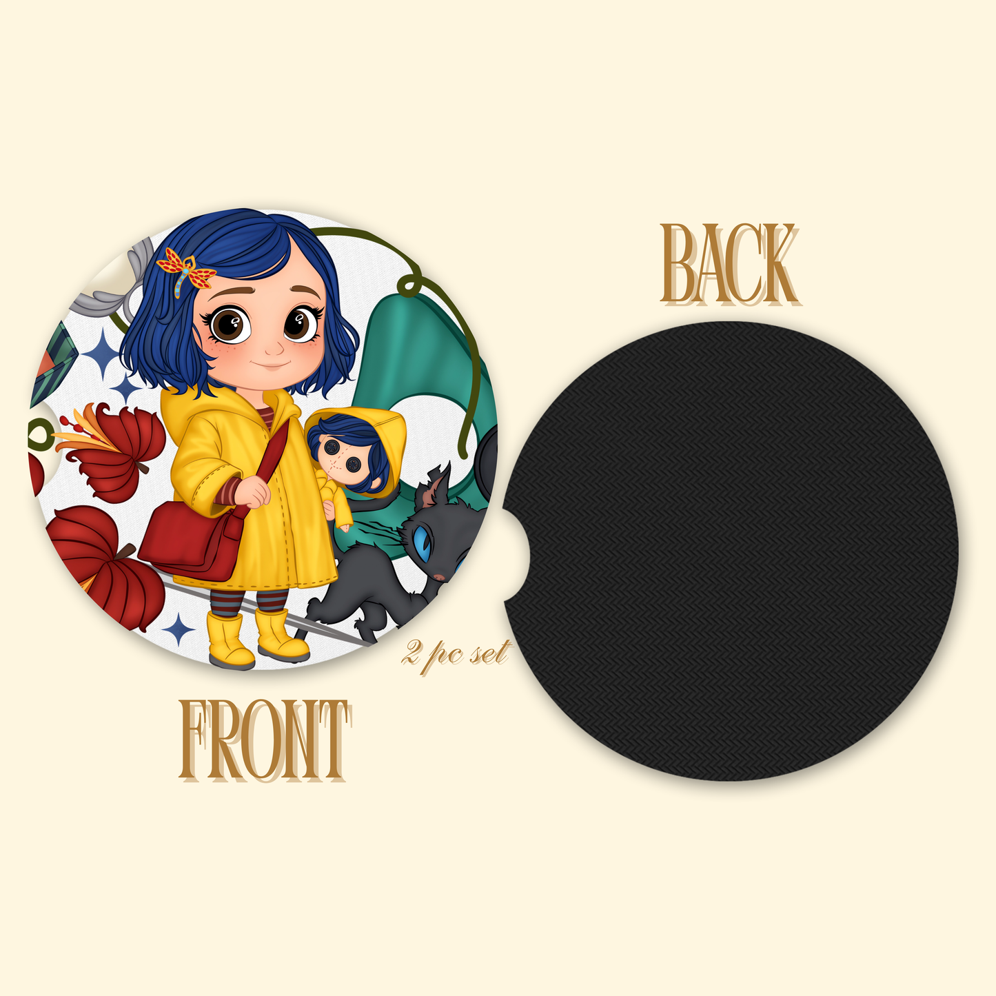Doll Car Coasters