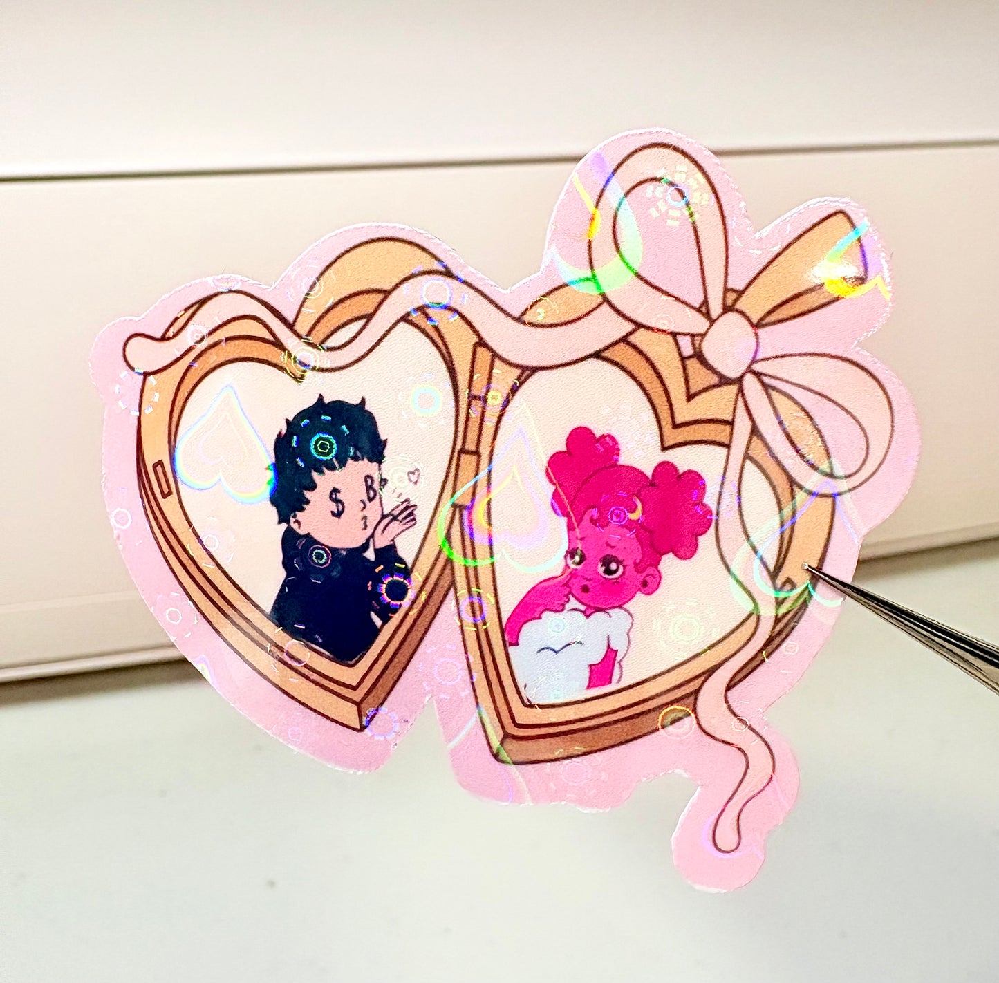 Pink SB/SG Locket Sticker