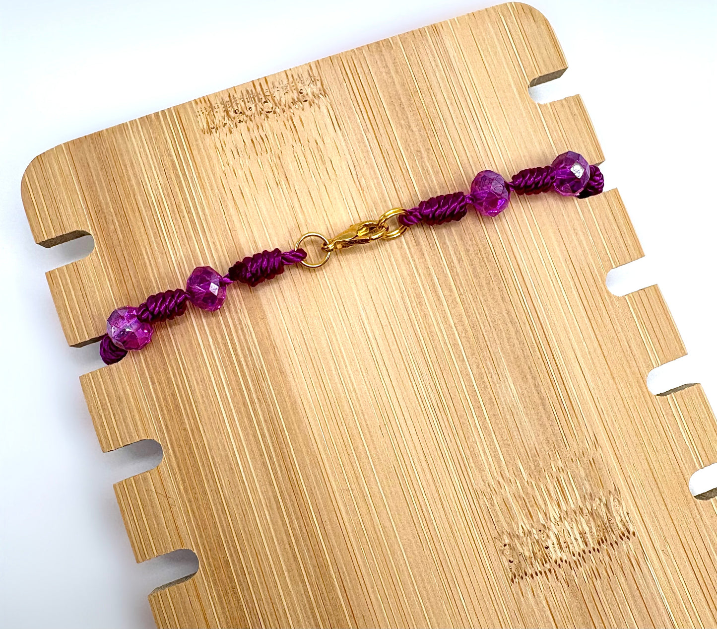 Purple Car Rosary