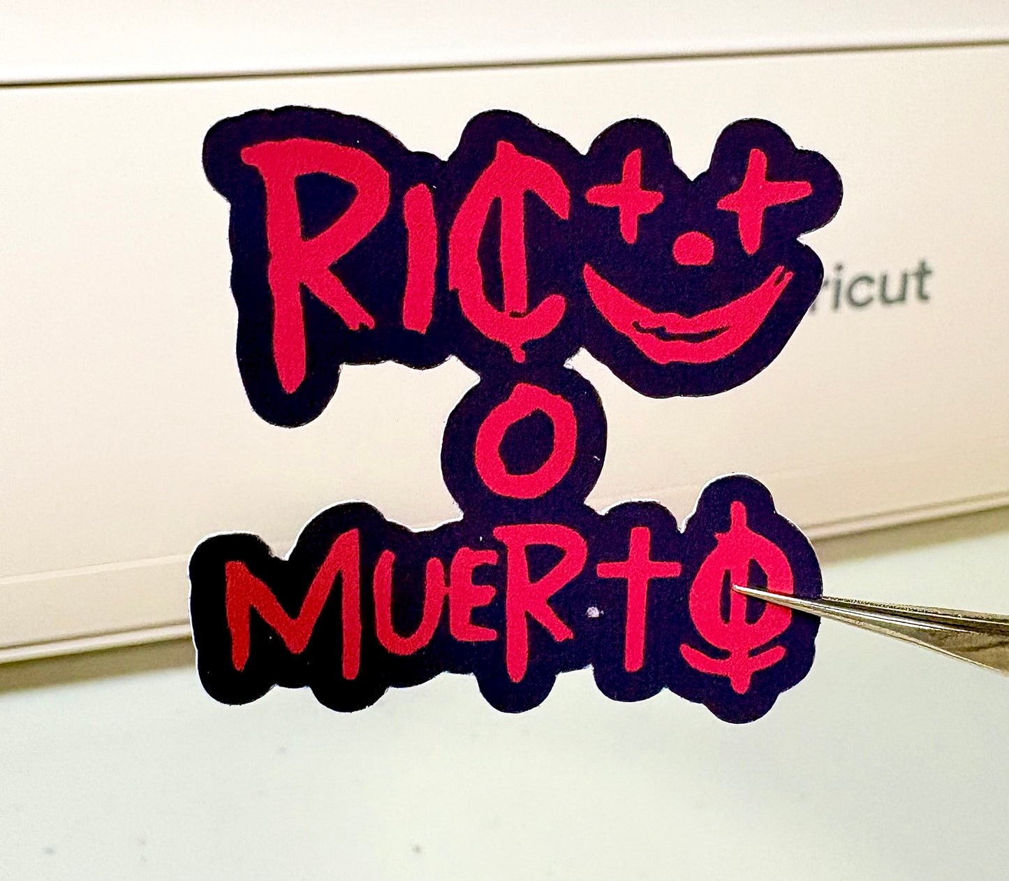 Rico O Muerto Sticker