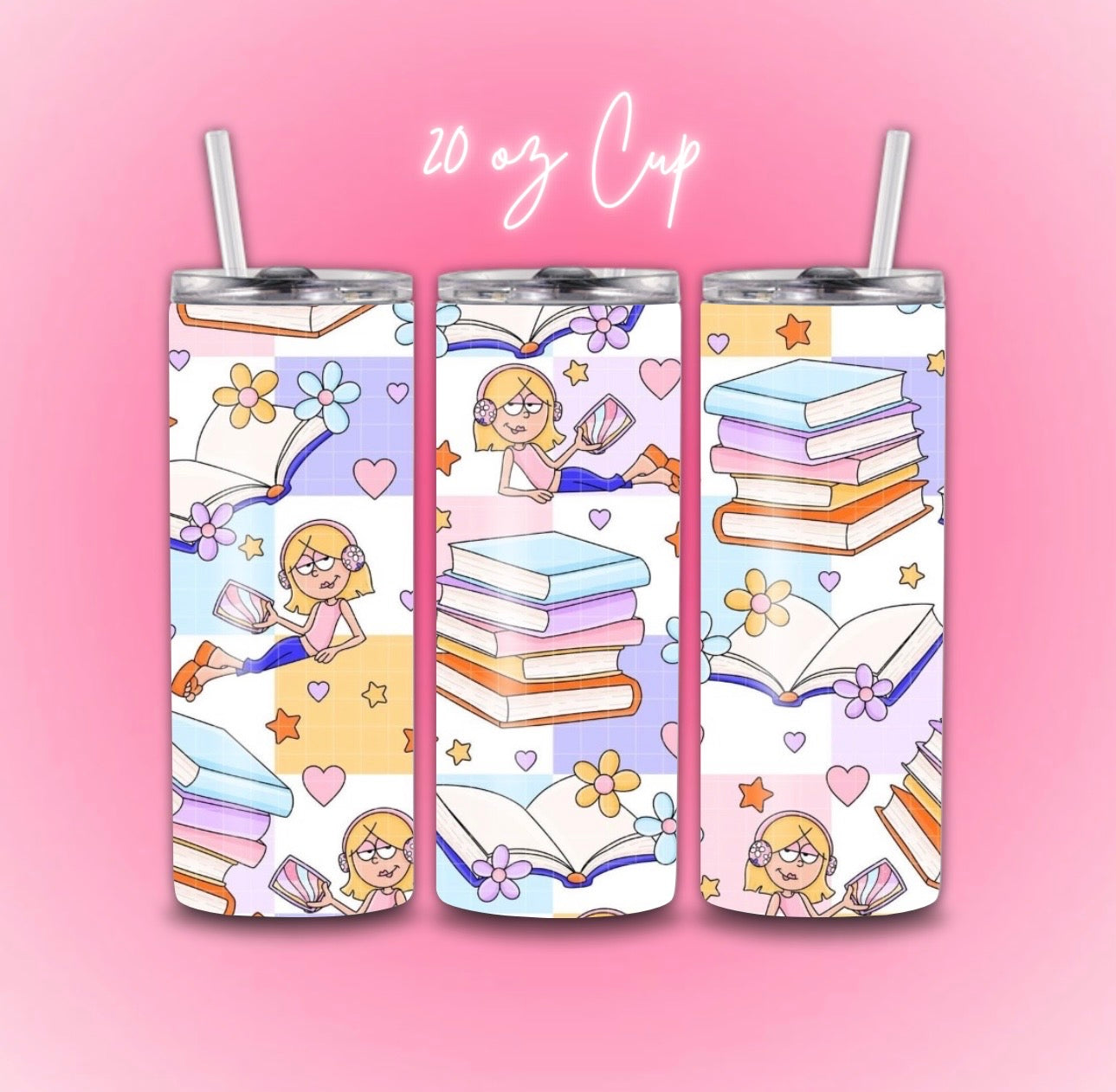 Book Girl Tumbler