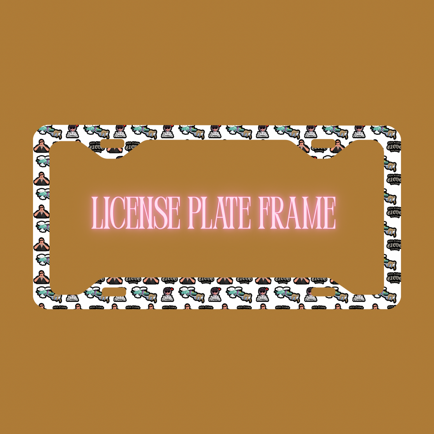 Junior H, Nata, Peso, JOP License Frame