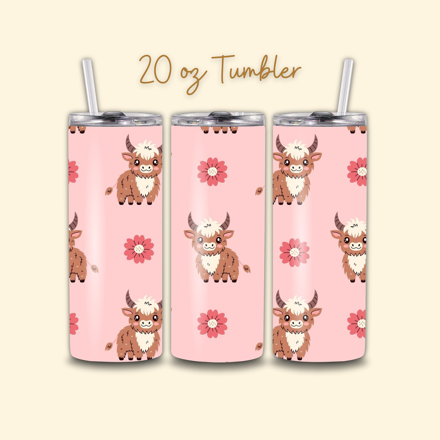 Cow Tumbler