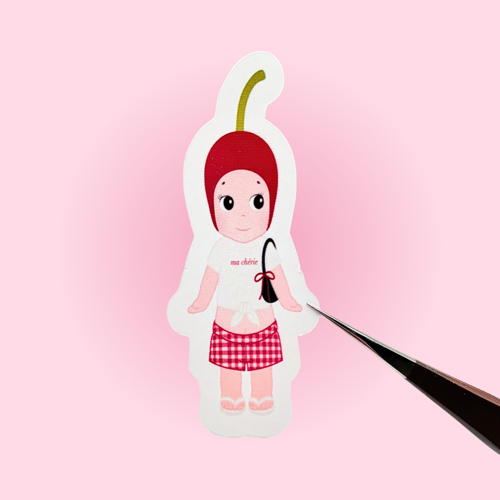 Cherry Angel Sticker