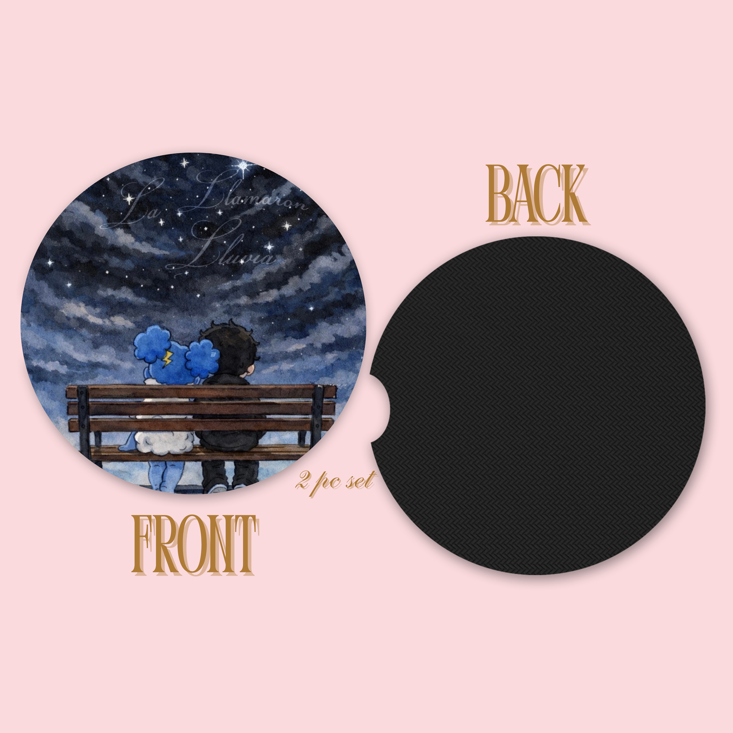 SB x SG Car Coasters