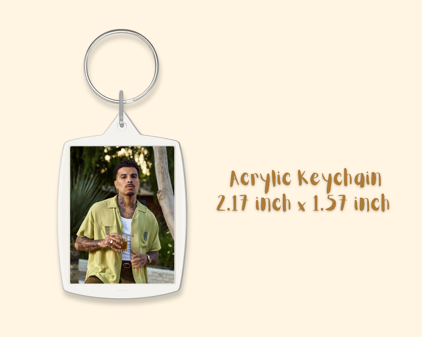 Rauw Alejandro Keychain