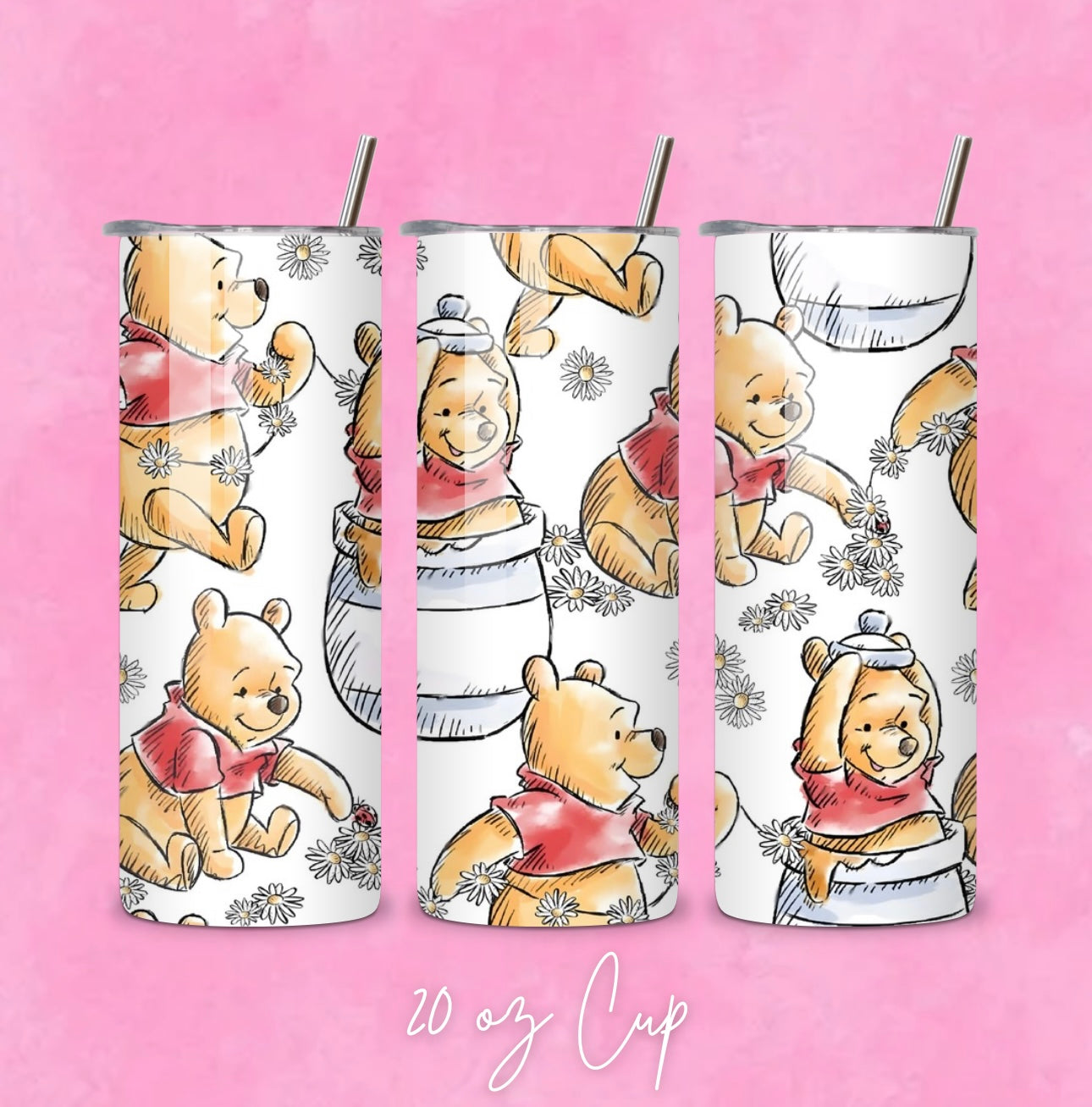 Yellow Bear Tumbler