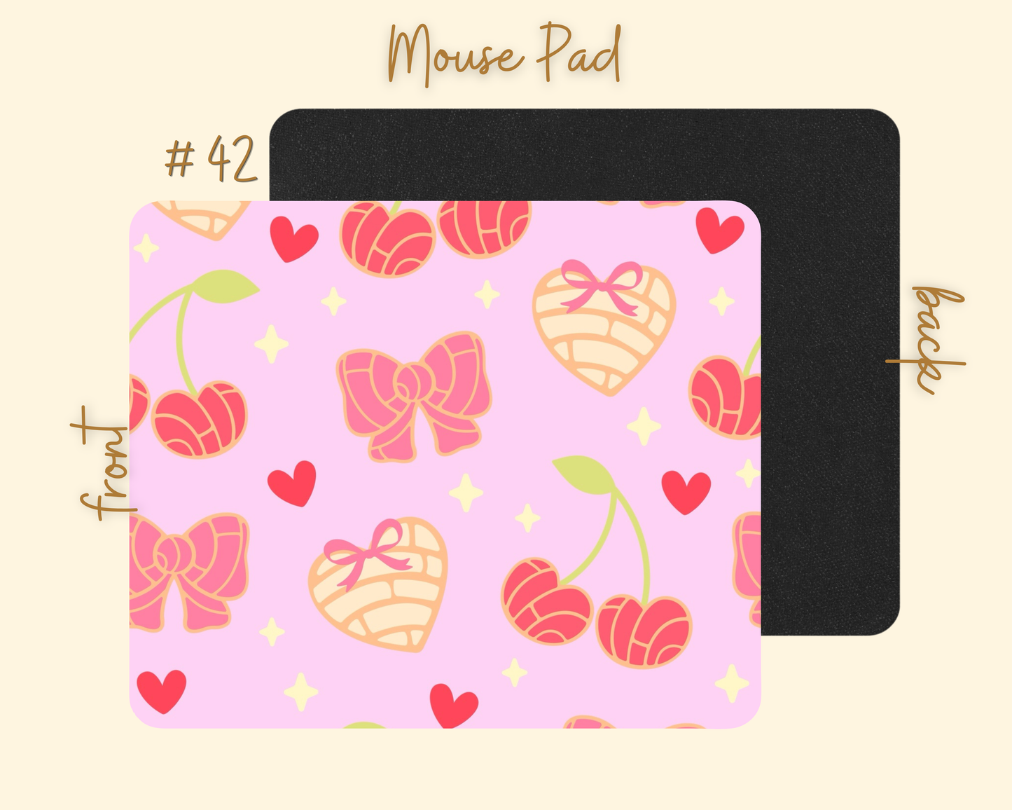 Coquette Cherry Mousepad