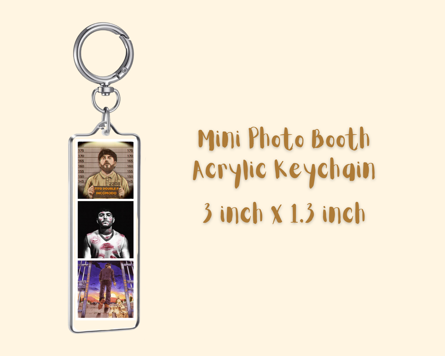 Tito Double P Album Keychain
