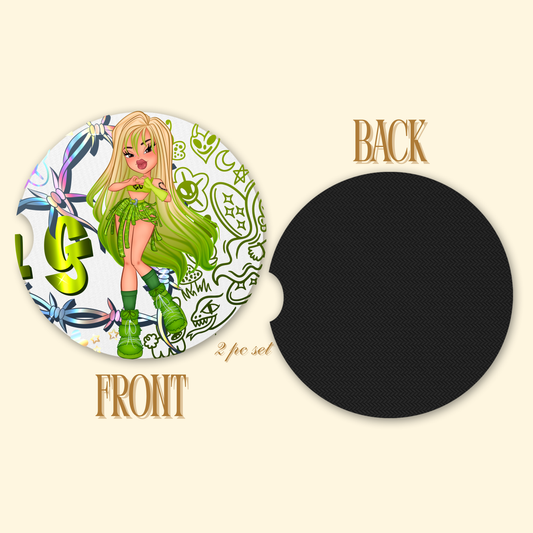 Karol G Car Coasters