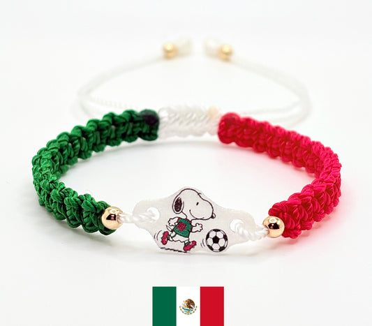 Mexico Soccer Bracelet