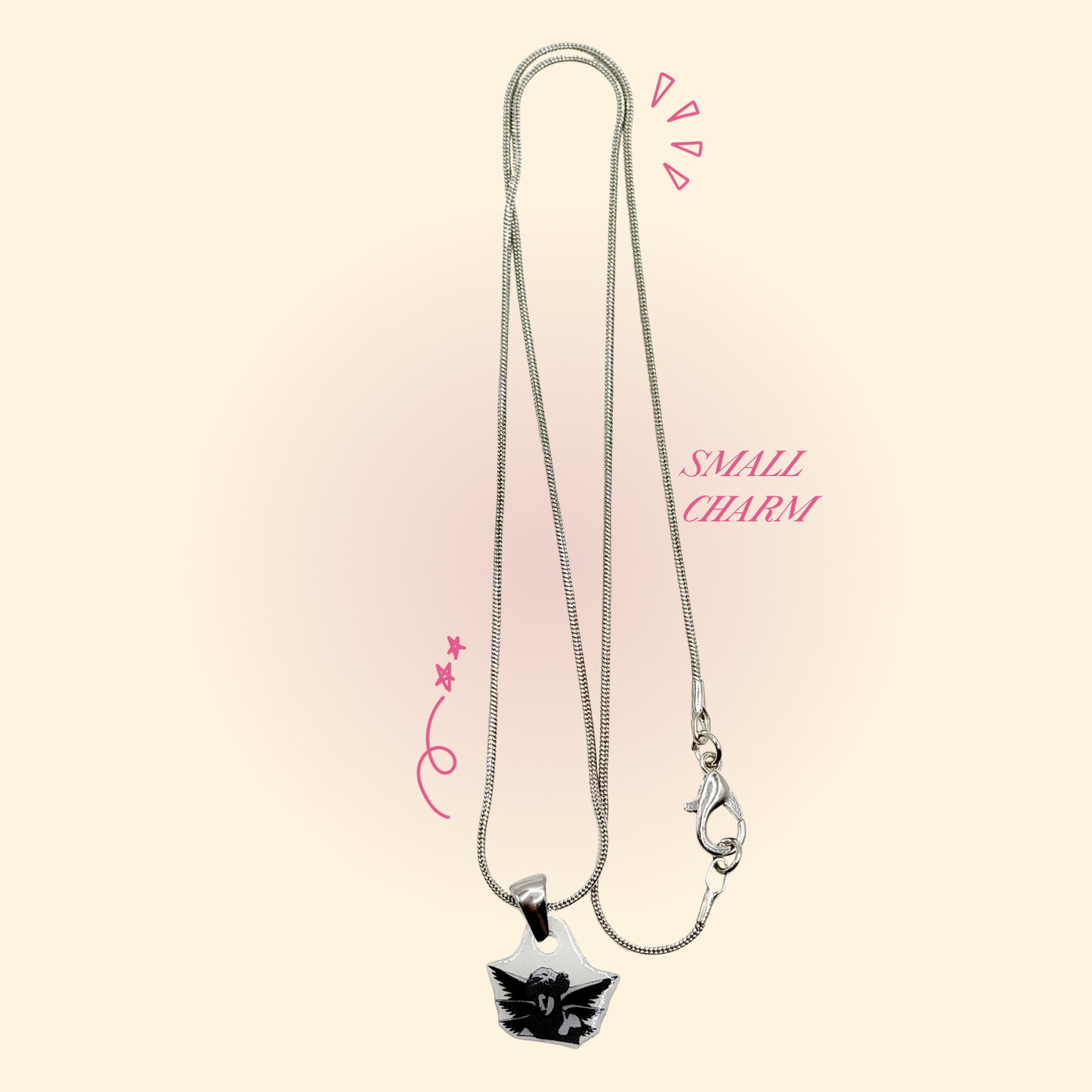 Junior H Angel Necklace