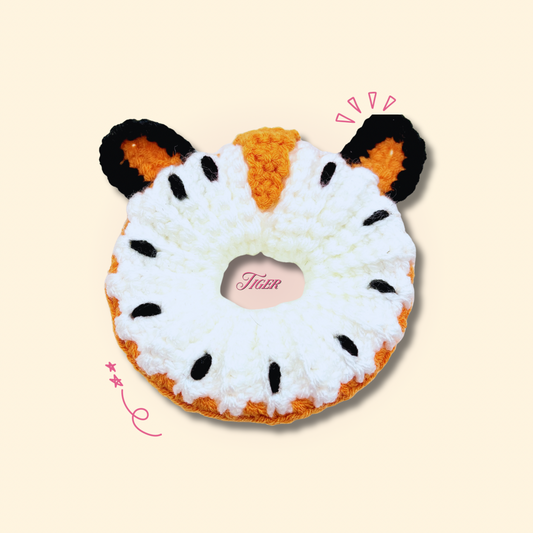 Tiger Scrunchie
